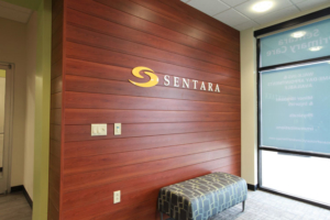 The final product of Lantz Construction's renovation of the Sentara Waynesboro Primary Care & Physical Therapy